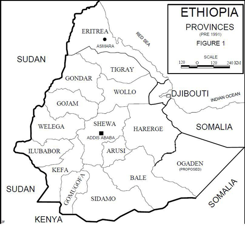 Ethiopia provinces