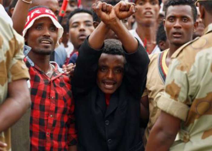 Irrecha protest, 2nd Oct, 2016