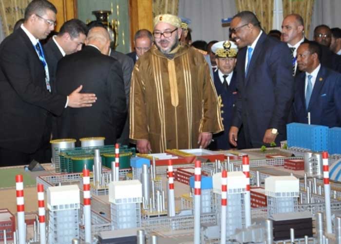 King Mohammed VI and PM Hailemariam