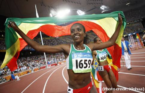 Tirunesh Dibaba, Beijing Olympic, 20080822