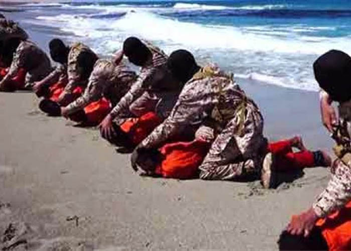 ISIS massacre on Ethiopian Christians in Libya
