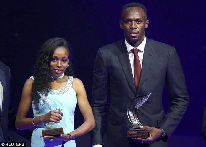 Almaz Ayana and Husain Bolt