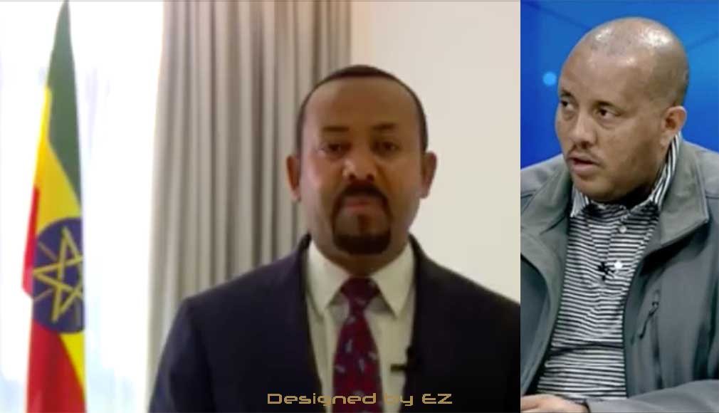 PM Dr. Abiy Ahmed (left), Getachew Reda (right)