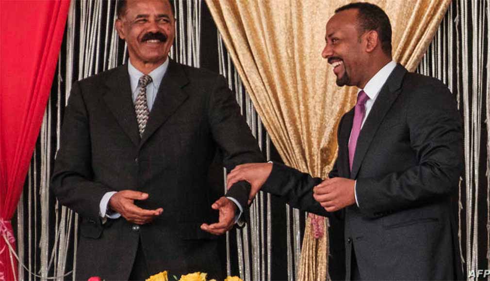 President Isaias Afwerki and PM Abiy Ahmed