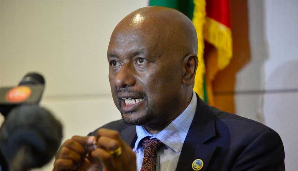 Dr. Eng. Seleshi Bekele, the Minister of Water, Irrigation and Energy in Ethiopia