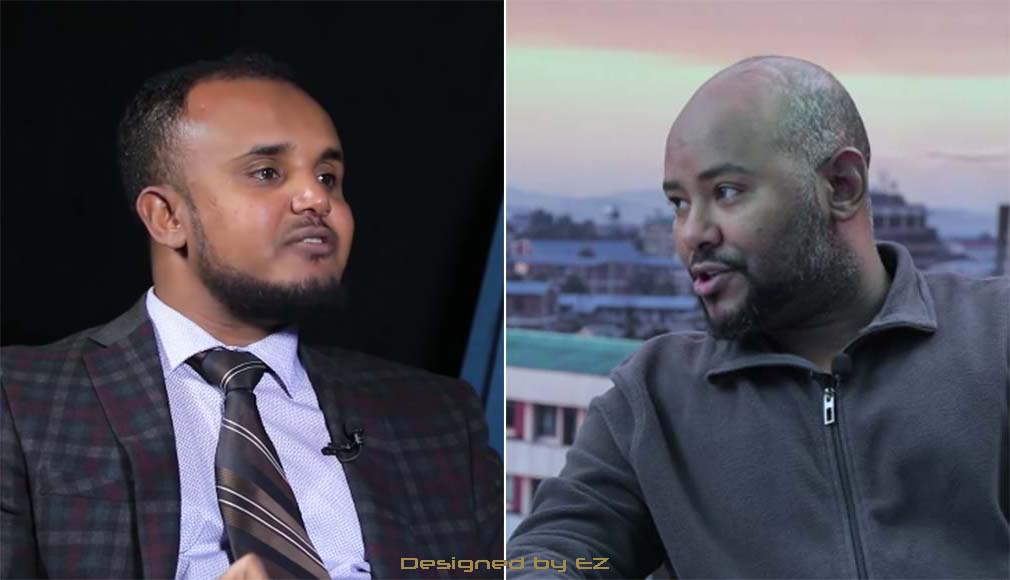 ዶ/ር ደሳለኝ ጫኔ፣ ረዳት ፕ/ር በለጠ ሞላ (በቀኝ)