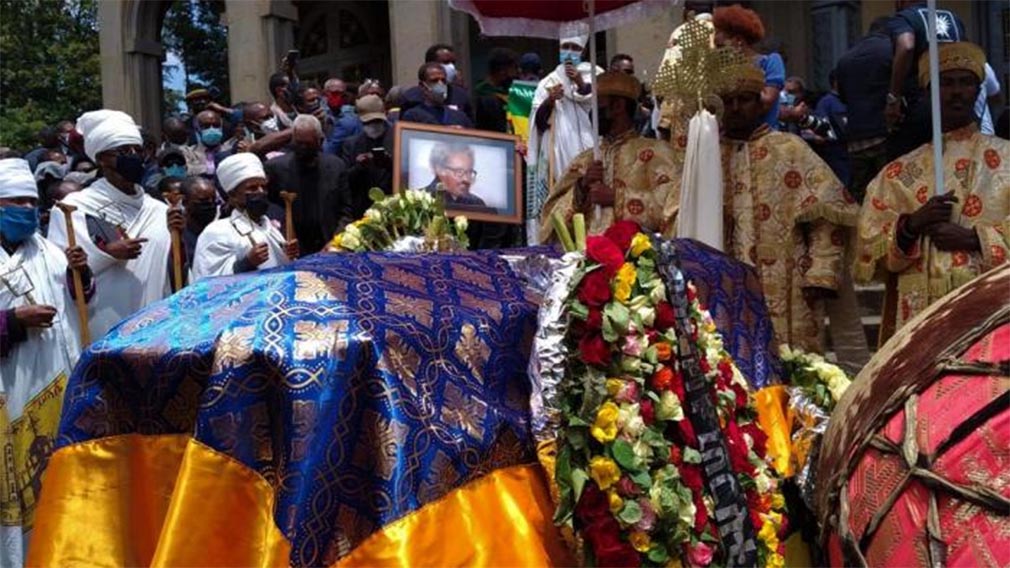 Prof. Mesfin WoldeMariam's funeral