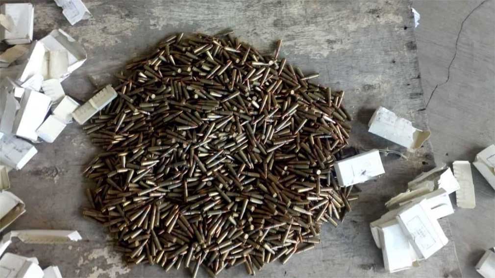 በኮምቦልቻ ከተማ በሕገወጥ መንገድ ለግብይት ቀርበው በቁጥጥር ሥር የዋሉት ጥይቶች