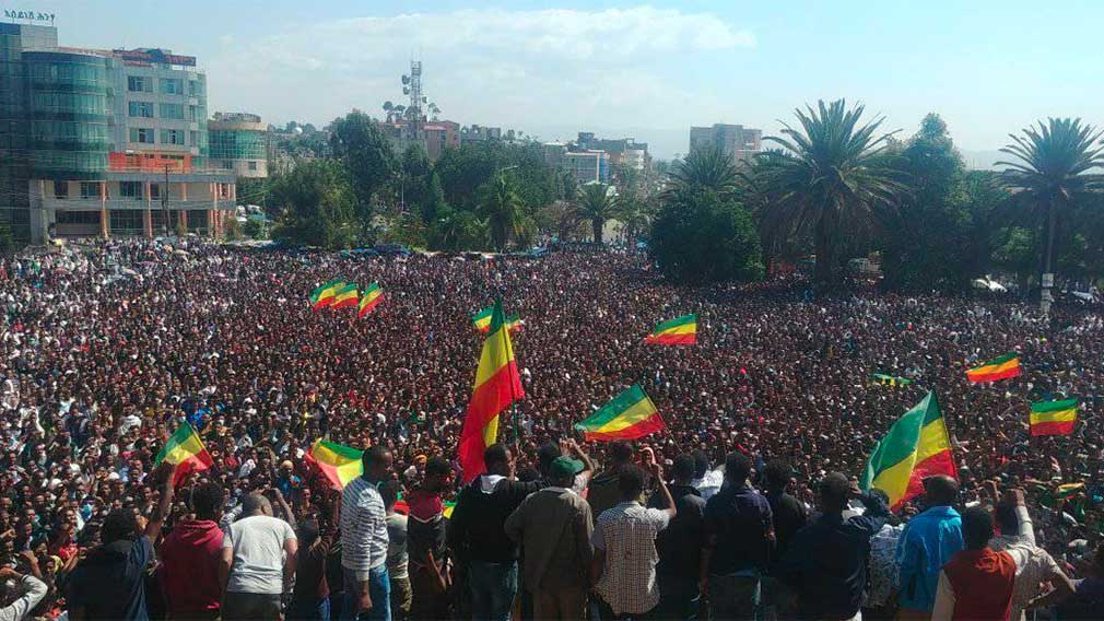 Protest in Amhara region
