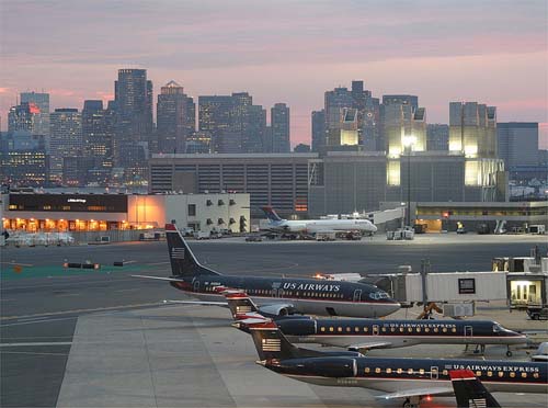  ቦስተን ሎጋን አየር ማረፊያ (ኤርፖርት) Boston Logan airport