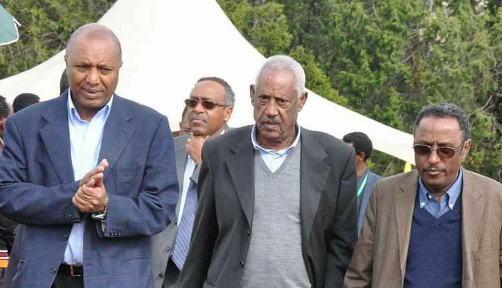 Bereket Simon, Sibhat Nega and Tadesse Kassa
