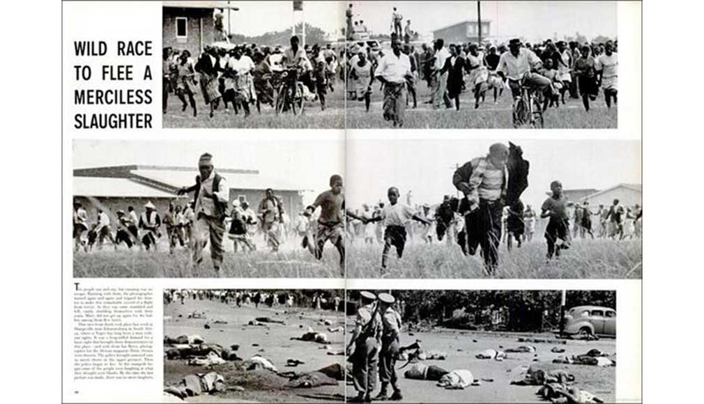The Sharpeville (South Africa) Massacr