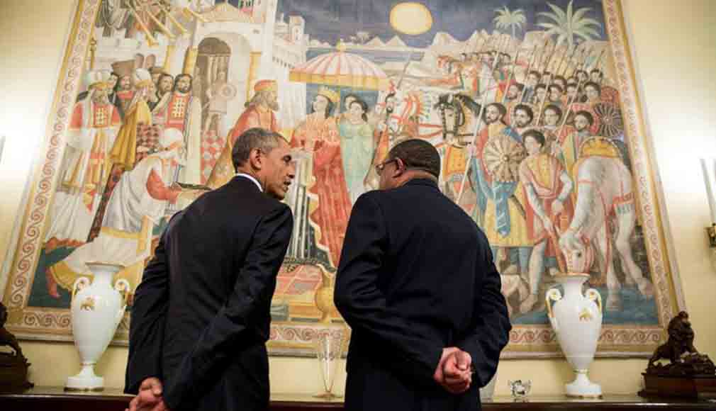 Obama and Hailemariam