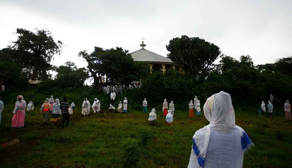 The priest of this village church in Fendika, Ethiopia.