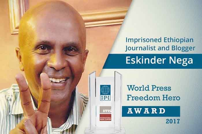 Journalist and blogger Eskinder Nega